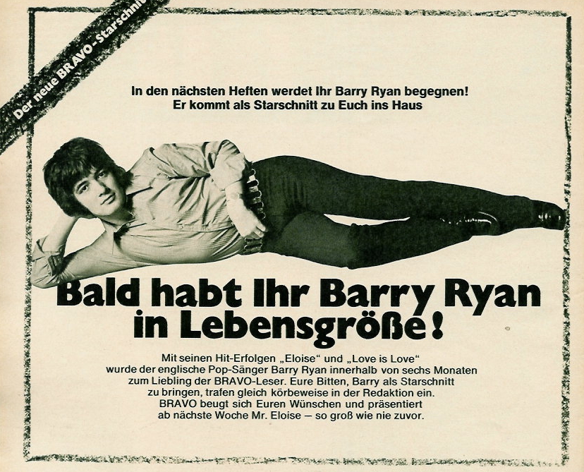 Barry Ryan Vorschau